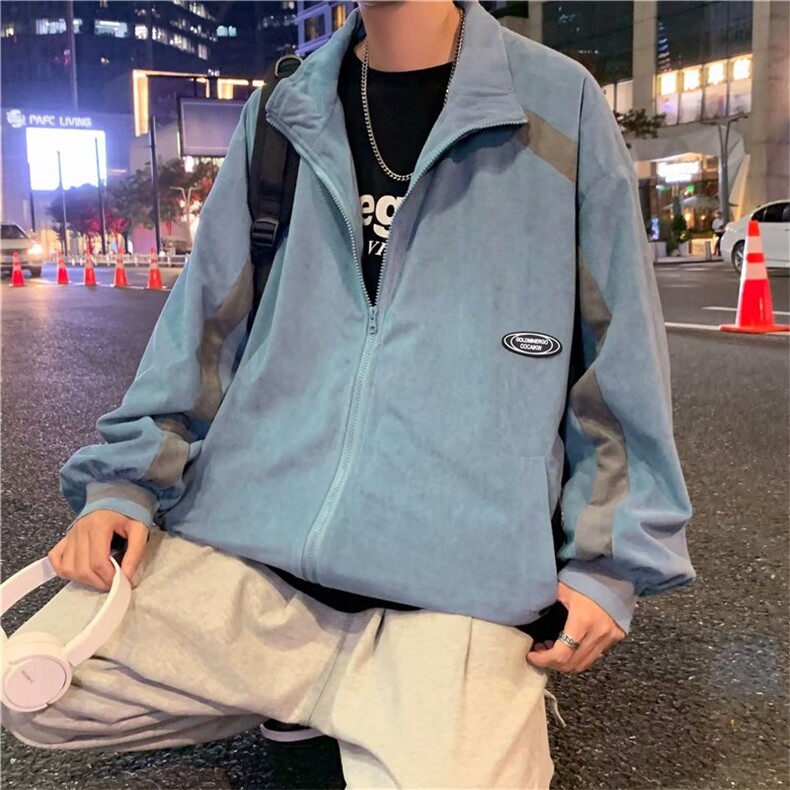 外套男休闲春秋棒球服韩版潮流宽松ins百搭秋季衣服2025新款夹克,男装夹克,星座1210-1