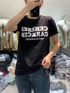 2022新款韩版修身显瘦短袖T恤简约时尚图片