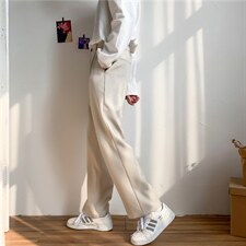 夏季薄款小西裤男士休闲裤宽松韩版直筒裤坠感潮流裤子XK2210-P35，男装西裤，星座1008-1