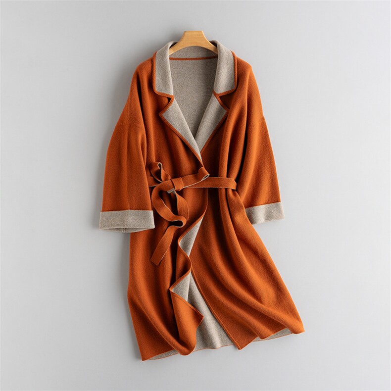 2025年秋季通勤直筒型女士翻领时尚百搭通勤简约，商品下架区商品下架区，江帆羊绒