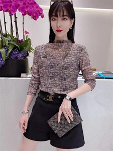 新的打底蕾丝小衫图片