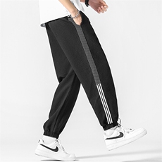 现货主推2025春夏季新款青少年休闲百搭束脚运动裤K9166P35，女装休闲裤，电商B226-2（原B217-2）