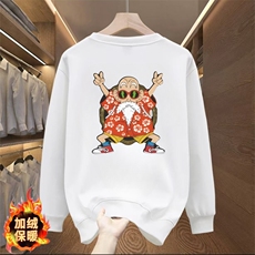 1506-1/GJ45840/P39印花周边衣服纯棉圆长袖卫衣男女，男装卫衣，星座1506A