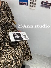 复古图腾连衣裙，女装连衣裙，25Ann·Studio