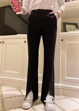 新款百搭前裤角口开衩神裤，其它，L·H·X