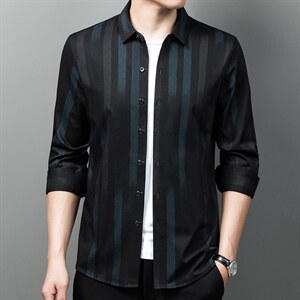 BN1908钱塘2020-2男士长袖衬衫休闲上衣P75图片
