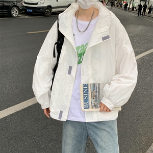 防晒衣男超薄透气夏季外套潮流学生宽松帅气情侣夹克衫F0881-P40图片