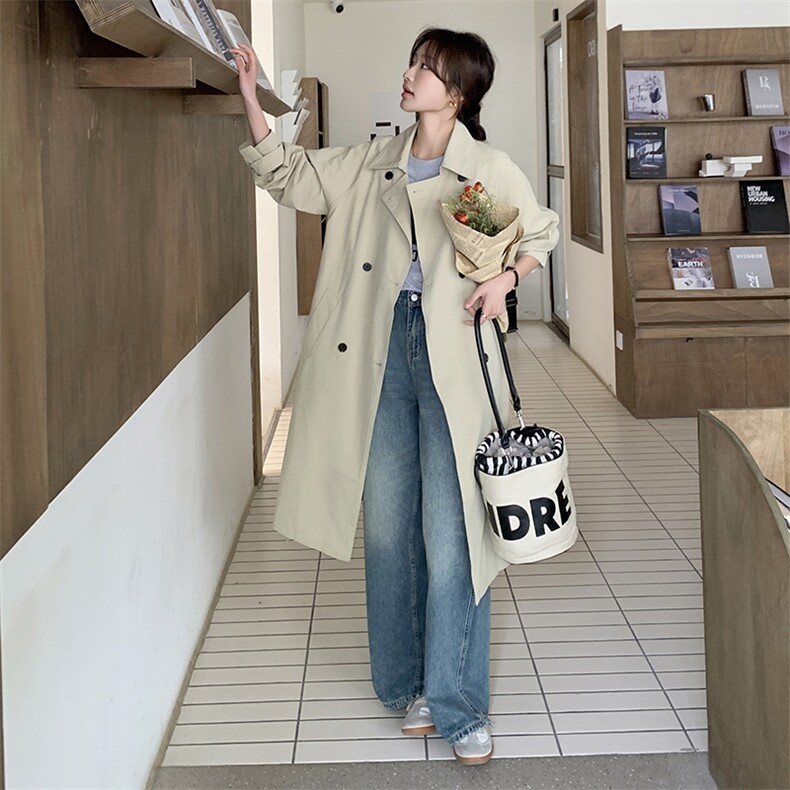 现货长款风衣外套送条纹披肩2B081-779-p175-k258,女装风衣,2B081