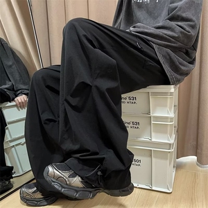 美式降落伞兵裤子男尼龙速干直筒机能冲锋裤工装阔腿裤B2565-p38图片