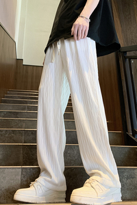23春夏纹理感休闲宽松冰感1长裤 XZ603-K326-P50控68图片