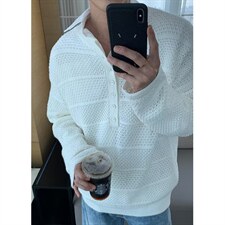 原宿流行潮流原版镂空针织衫日系百搭时尚ins气质文艺MA340，男装针织衫/毛衣，星座1116A（原606A-3）