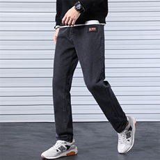 202春秋新款男港风牛仔裤QT5032-1_6848_P35，男装牛仔裤，星座1516-1