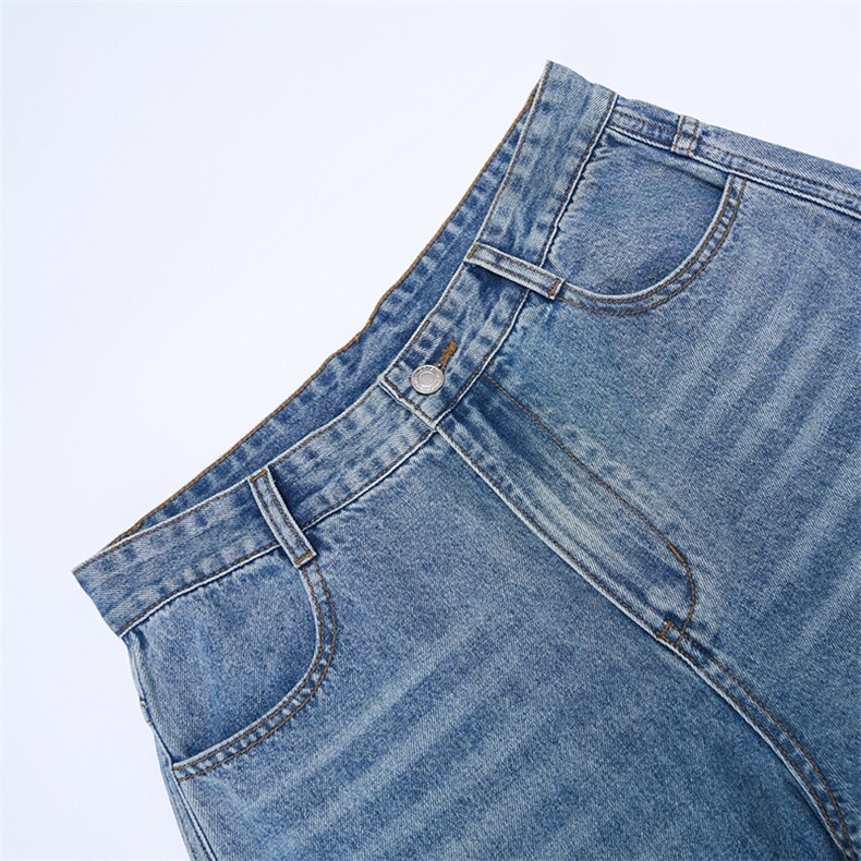 潮牌高街直筒牛仔裤潮流宽松休闲裤A161-K5006-P65118元,男装牛仔裤,电商A161
