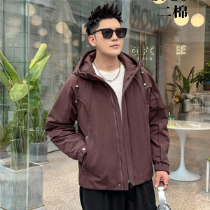 3920 P135 2025新款棉服加棉冲风衣夹克外套图片