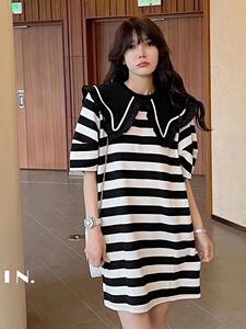 补单神款 9738 娃娃领连衣裙,女装连衣裙,一杭