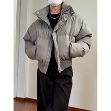 【有货】DMY215-P90重磅短款棉衣男秋冬季美式加厚棉服面包服保暖，男装棉衣，星座603-2