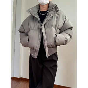 【有货】DMY215-P90重磅短款棉衣男秋冬季美式加厚棉服面包服保暖图片