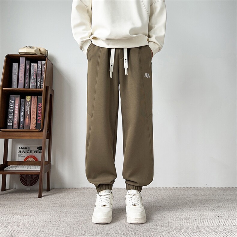 K2551-P45M-8XL2025秋季新款大码束口休闲裤控89,男装休闲裤,星座109