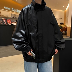 美式加绒皮夹克秋冬季新款外套RLW56P80，男装夹克，星座1116-2