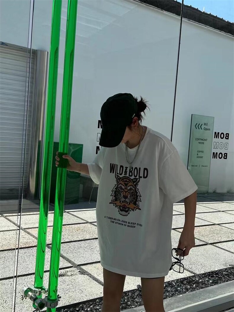 秋季新款大版图案短袖T，其它，JIAN.Z 简.站