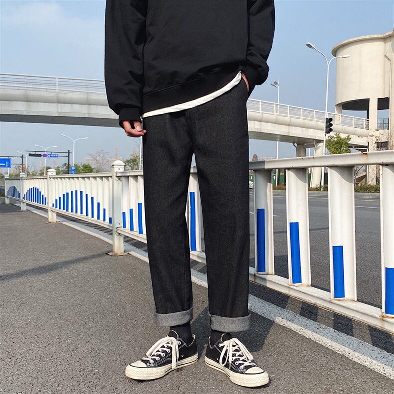 运动风加绒2021休闲九分裤百搭潮流长裤  K816-特批35加绒45图片