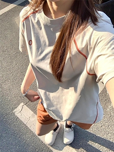 网图户外机能运动速干透气短袖夏季凉感男女情侣款T恤骑行服特P25图片