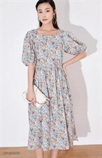 夏季新款，碎花连衣裙，女装连衣裙，TAAHH