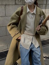 冬季·双面羊绒大衣，其它，hello september