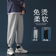 2023秋冬卫裤高弹健康布聚酯纤维WK20-1特批22,男装休闲裤,星座718-1