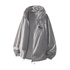 2025夏季新款港风女模大码UPF50+防晒衣M-5XHS25454-特P35，男装防晒衣，电商A022