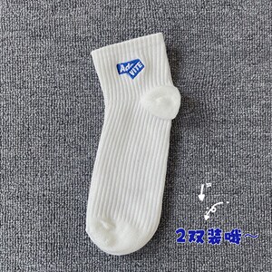 WZ001-P102双日系中筒袜美式中筒袜子男长袜男，袜子，电商A040