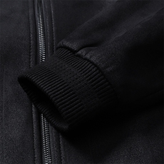 男士商务休闲鹿皮绒夹克中年翻领秋装外套男上衣MNSA82150-P225，男装夹克，电商B212（原钱塘6029）