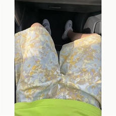【有货】DK2632-特批38美式牛仔短裤男夏季宽松五分裤扎染花裤衩，男装牛仔裤，星座603-2
