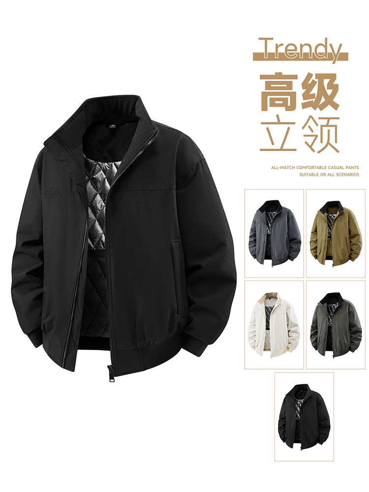 直播现货冬季美拉德石墨烯棉服三防加厚加棉外套MY2802特P88,男装棉衣,星座610B-1