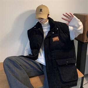 XZ222-1/MJ666/P108/控128   灯芯绒加厚马甲图片
