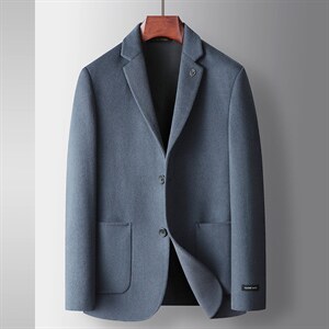 2023年新款男士毛呢上衣(70%羊毛）P335,男装毛呢大衣,电商D223-1
