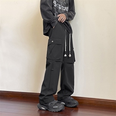 直筒百搭垂顺休闲裤长裤防水防污K720-特批39，男装休闲裤，星座718-1
