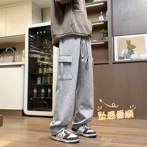 高街休闲秋冬百搭时尚美式复古重磅工装裤 WK100特批35图片