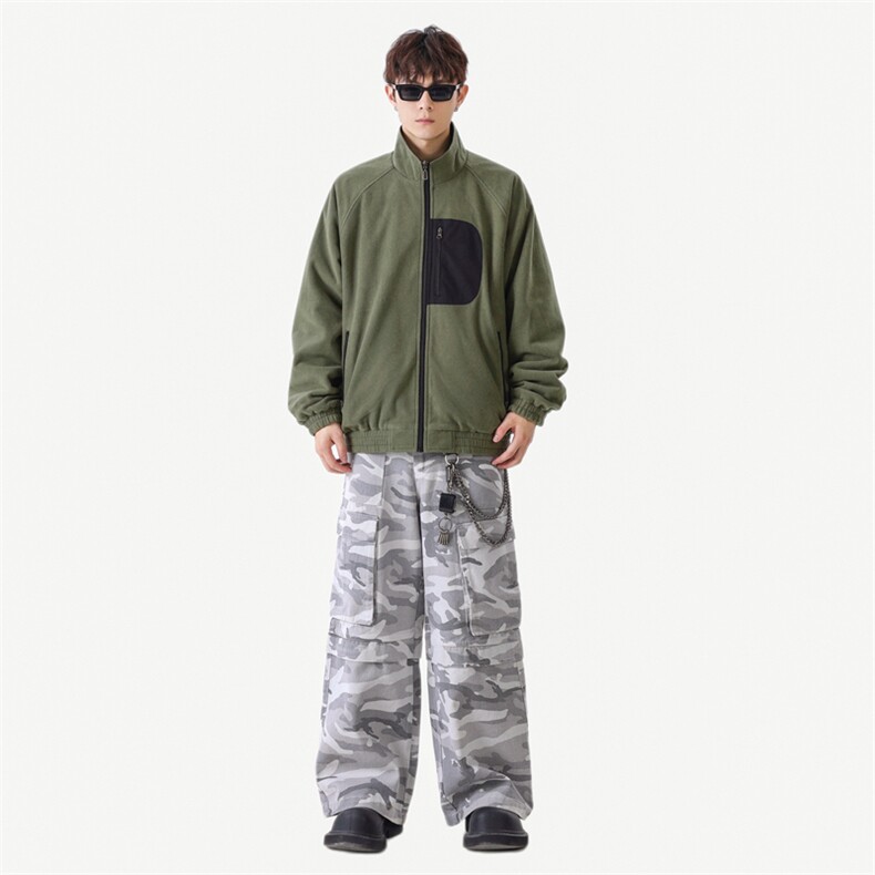 双面穿外套新款夹克男士潮百搭工装上衣高端简约JK02553-P83,男装夹克,星座308B-2