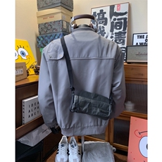 【现货】灰色拉链棉服自制，男装棉衣，星座910A