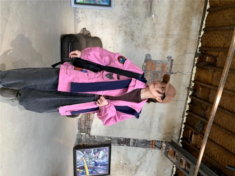 欧版休闲风衣，女装风衣，怪怪树