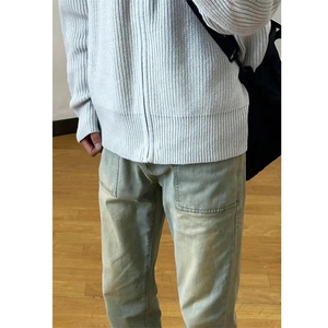 不断货慵懒风外套宽松拉链开衫w500-P65控98图片