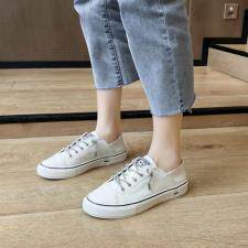 韩版潮流真皮软底小白鞋，其它，她他麦