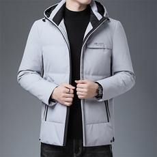 2023冬季中年羽绒服男士厚中年爸爸装休闲时尚外套ZS6359Y-P305，男装羽绒服，电商B212（原钱塘6029）