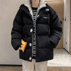 新款克莱因蓝外套男冬季潮棉服情侣装高级感炸街男装W2411-P90，男装棉衣，星座512-2