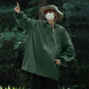 YR37-P30山系户外冲锋衣男女春秋季潮牌登山美式休闲夹克防水防风图片