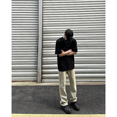 B221美式ins高街小众百搭纯色微喇牛仔裤LK22087-P55控78，男装牛仔裤，电商B221