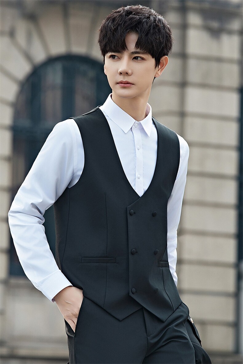 2025春秋男商务正装礼服西服时尚休闲西装三件套A355-XF9001-P290,男装西服,电商A355（原A415）