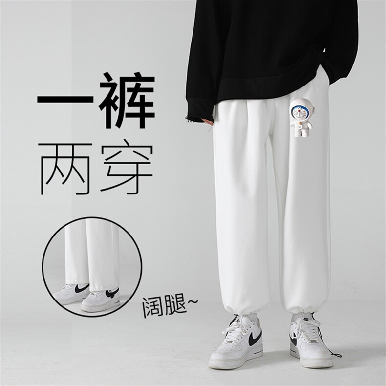 K13233-P35可束脚加厚加绒运动裤男大码休闲裤卫裤男,男装休闲裤,电商A040
