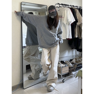 B221 美式ins街头hiphop宽松工装休闲裤子 LK23122-P65 控88图片